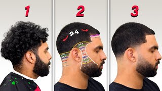 How to do a PERFECT Buzz Cut #5 IN 3 STEPS | Low Taper & Beard Tutorial for Beginners