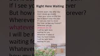 Download lagu Right Here Waiting | Richard Marx mp3 Download lagu Right Here Waiting | Richard Marx mp3