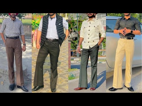 Bell bottom pants again in trends || Stylish design of...