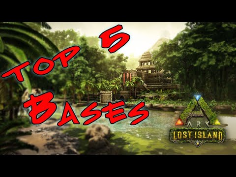 LOST ISLAND: Ark Top 5 Base Locations and RatHoles