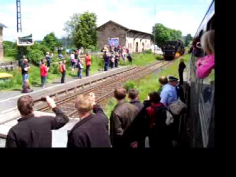 BR 52 8079 Reko Umsetzen in Marktschorgast 01.06.2009