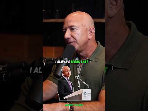 Why Jeff Bezos Speaks Last in Meetings