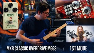 Video thumbnail for MXR Classic Overdrive M66S Hidden switch Zakk Wylde Mode - Metal Demo and Review by Solomonic Demons