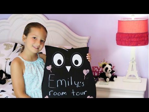 EMILY'S ROOM TOUR " FINALLY HERE " Video