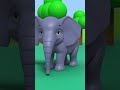 Ek Mota Hathi 3 एक मोटा हाथी Makdi Version Nursery Rhymes Shorts