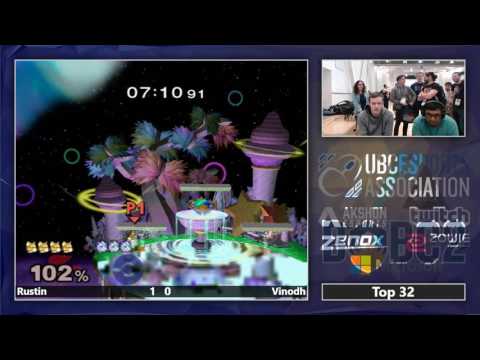 Rustin vs Vinodh Top 32 Melee   Battle of BC 2