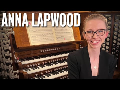 🎵 Anna Lapwood gives an Organ Recital & interview