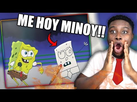 SPONGEBOB TEAMS UP WITH DOODLEBOB! | Spongebob vs Deadpool - Cartoon Beatbox Battles Reaction!