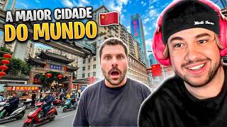 24 HORAS NA MAIOR CIDADE DO MUNDO! - React Lucas Bigodinho