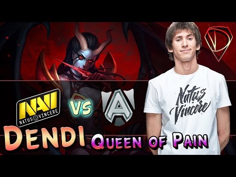 Dendi QoP Highlights. Na'Vi vs Alliance (game 1) @Dreamleague playoffs