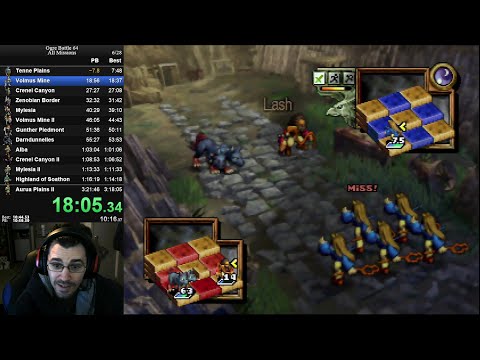 Ogre Battle 64 All Stages 3:20:51 (Current WR as of 02/20/25)