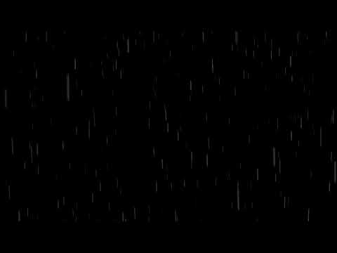 Rain effect overlay Black screen with sound Free download