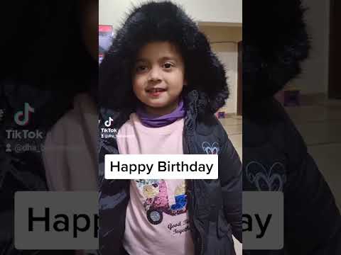 Happy Birthday Kahkashan Fatima 4th