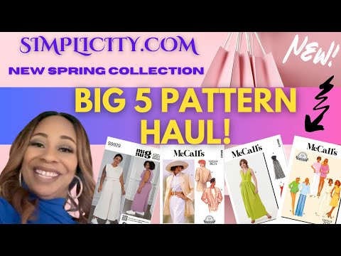 Big 5 HUGE Pattern HAUL!!! Simplicity, Know Me & McCall's!!