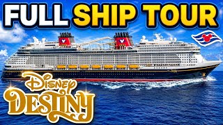 Full Detailed Tour of the Disney DESTINY | Full Walking Tour of the Disney Destiny Decks 1-14
