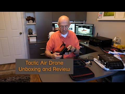 Tactic Air Drone Unboxing and Review