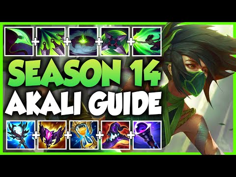 The ULTIMATE AKALI GUIDE | BEST Build & Runes | How to carry as Akali | Detailed Guide S14