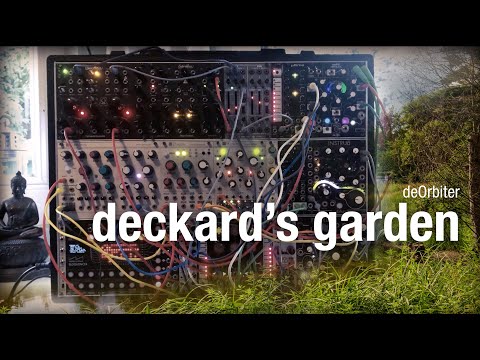 Eurorack Generative Ambient Music - "deckard's garden" Morphagene + Harmonaig + Marbles #9