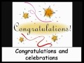 Congratulations Intro