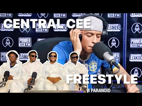 AMERICANS REACT TO CENTRAL CEE - LA LEAKERS FREESTYLE 🇬🇧