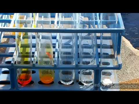 How to Test for Alkaloids & Amines Using Tellurium Tetrabromide #chemistry #analytical_chemistry