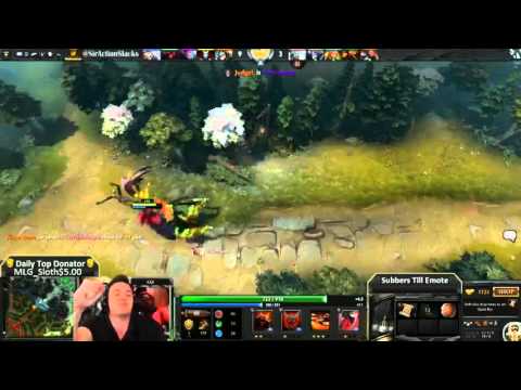 Slacks sings a song to calm himself down