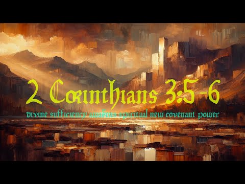 2 Corinthians 3:5