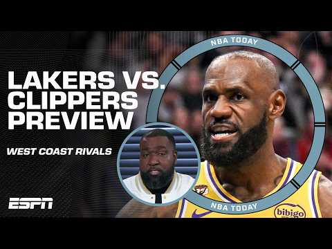 BATTLE FOR LA ☀️ Perk 'doesn't feel good' about the Lakers OR the Clippers 👀 | NBA Today