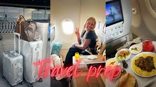 PACK + TRAVEL With Me: My 1st Time Flying Business Class!