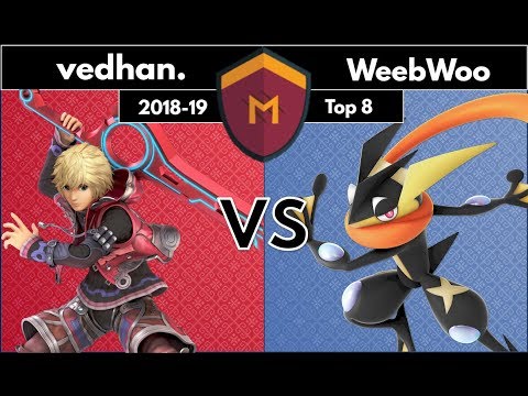 MHS Championships 2019 - Winners Quarterfinal - vedhan. (Shulk) vs. Weebwoo (Greninja)