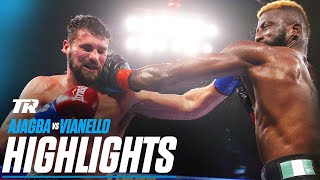 Efe Ajagba &amp; Guido Vianello THROW DOWN | FIGHT HIGHLIGHTS