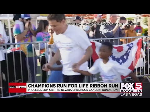 Nevada Childhood Cancer Foundation hosts Champions Run for Life & Ribbon Run