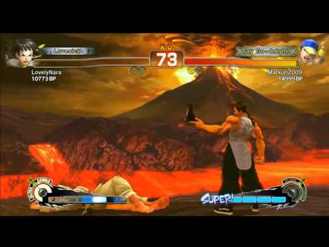 SSF4 AE: LovelyNara (Makoto) VS Markun2009 (Yang)