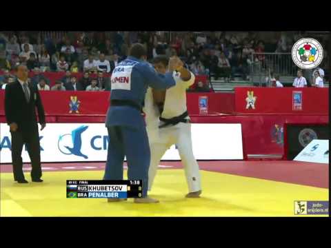 Judo 2014 Grand Slam Tyumen: Khubetsov (RUS) - Penalber (BRA) [-81kg] final