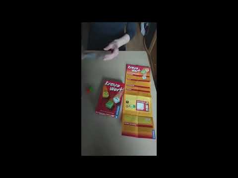 Erklärvideo zum Spiel "KREUZWORT" vom KOSMOS VERLAG