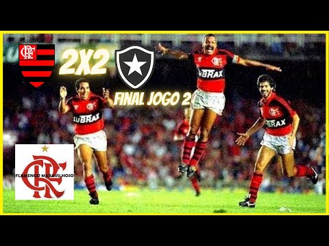 Flamengo 2 x 2 Botafogo Campeonato Brasileiro 1992 Final Jogo 2