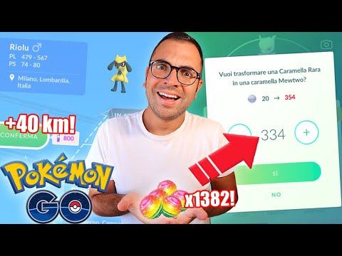 RITORNANO GLI SCAMBI A DISTANZA e assegno le mie 1382 CARAMELLE RARE! - Pokémon GO