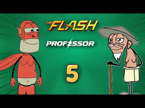 The Flash vs Professor – Episode 5 | Funny Cartoon Animation | Telugu