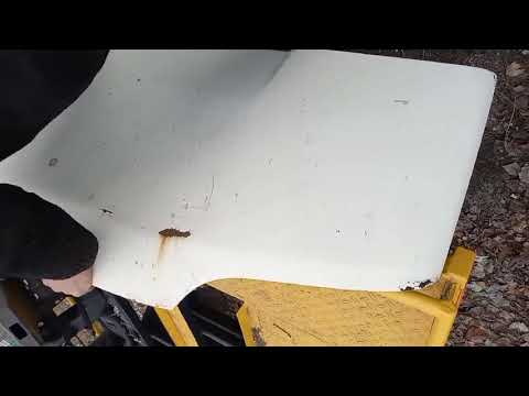 Капот б.у Ford Transit 2.5 D дизель / 2.0 бензин Форд Транзит 1992-2000, P95VBV16612AA - фото 2 - id-p424928433