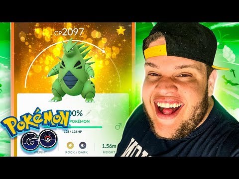 PEGUEI UM TYRANITAR SORTUDO - POKEMON GO ‹ EduKof Games ›