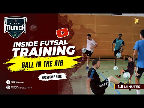 ⚽ ☁️ BALL IN THE AIR | Inside Futsal Training | TSV Neuried Munich Futsal #futsal #futbolsala