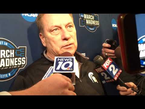 Video: Tom Izzo Previews Michigan State-LSU Game