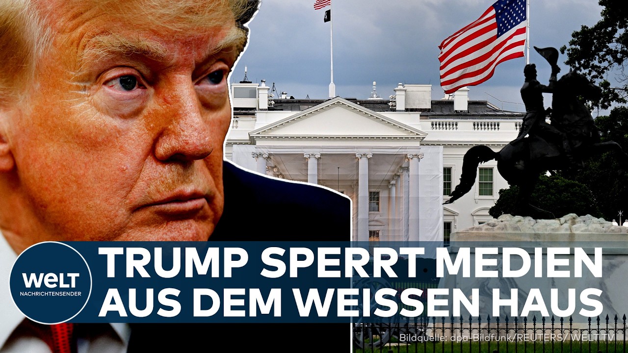 TRUMP GEGEN MEDIEN: Im Weißen Haus eskaliert der Streit – CNN, MS NOW und Politico unter Druck