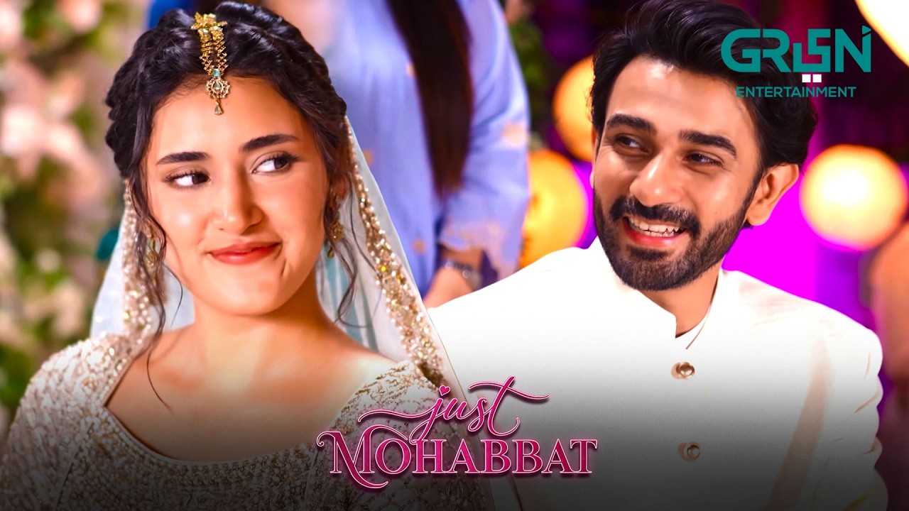 Happy Ending 🤗 🥰 Ali Ansari & Sahar Hashmi | Just Mohabbat | Green TV Entertainment