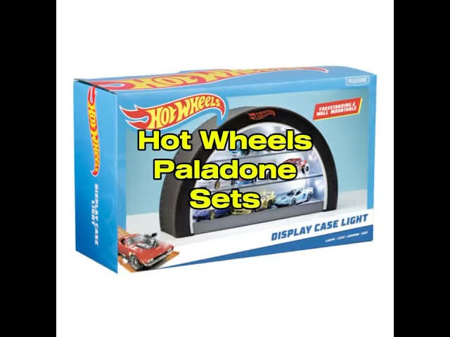 Vídeo relacionado con Paladone Hot Wheels - Luz de garaje y exhibición - Producto oficial de Mattel, estuche iluminado con capacidad para 7 coches, fondo personalizable, regalo para coleccionistas