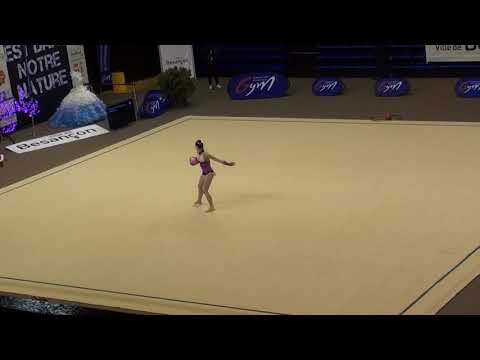 France Individuelle 2018 Besançon - Romane PETITJEAN Ballon NB 16/17 ans