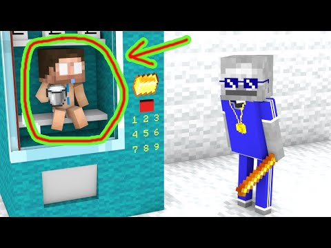 Baby Herobrine vs Skeleton Gangster - Funny Minecraft Animation