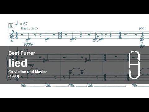 Beat Furrer : Lied (1993)