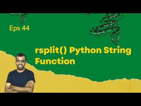 Rsplit Python String Function 44 Lingarajtechhub