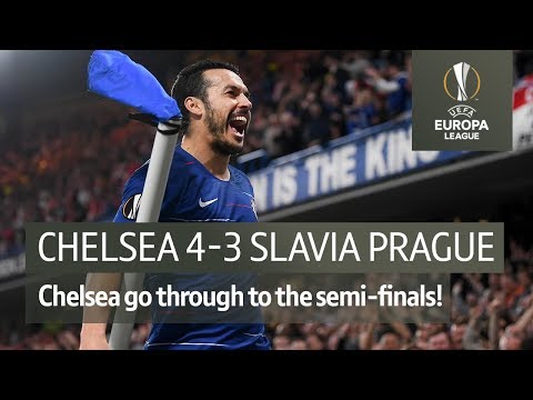 Thumbnail for video: Chelsea 4-3 Slavia Prague | Europa League Thumbnail for video: Chelsea 4-3 Slavia Prague | Europa League